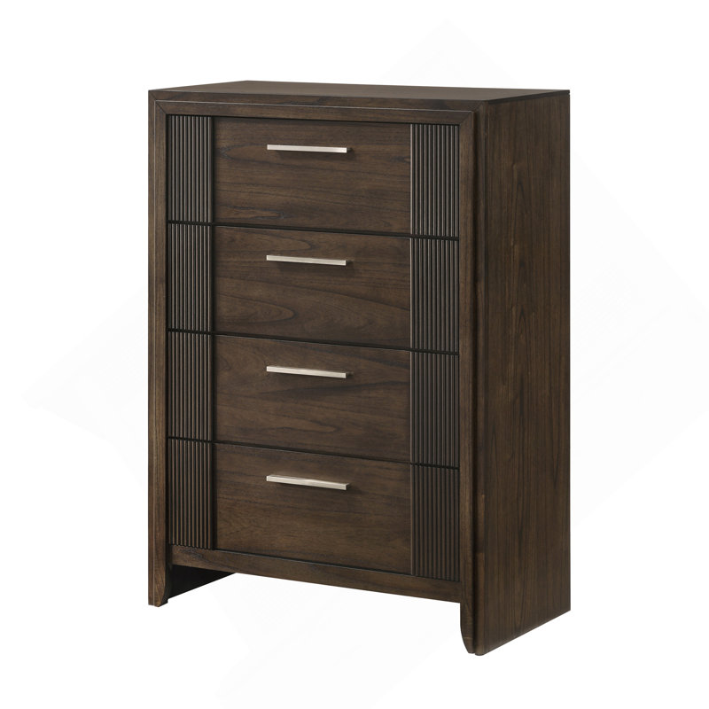 Commode contemporaine à 4 tiroirs 1Pc
