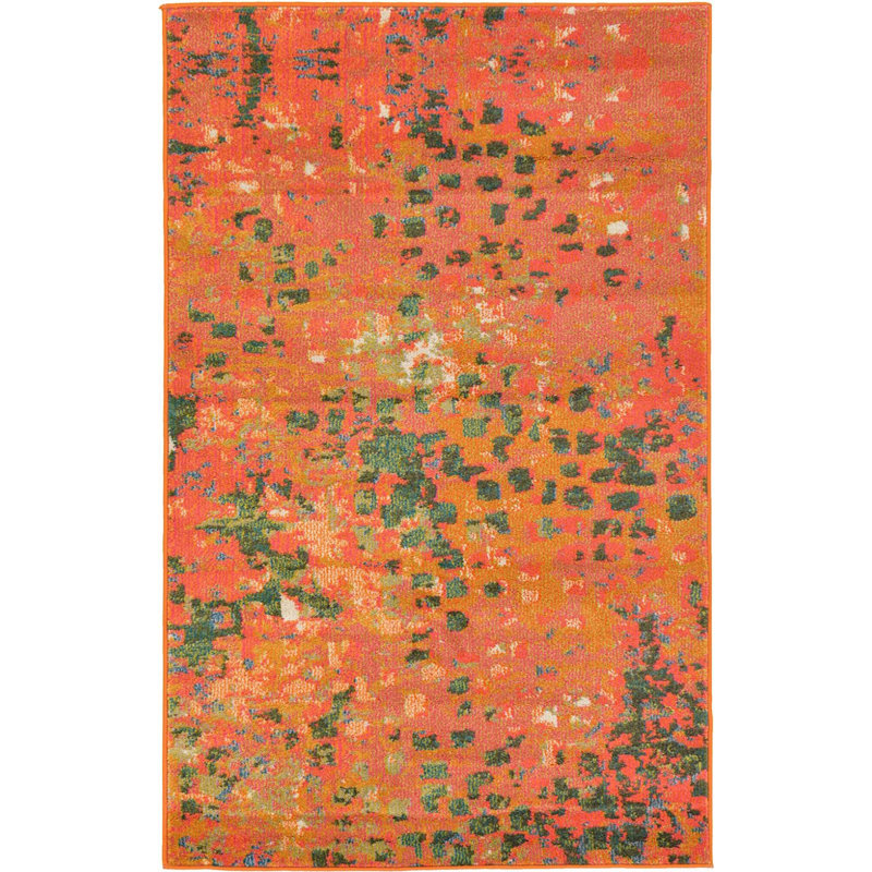 Meadow Geometric Indoor Rug, Rectangle 3'3" x 5'3"