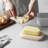 DOWAN Farmhouse Porcelain Butter Dish-54963174