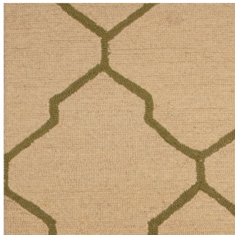 Wool Geometric Indoor Rug