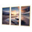 Lever de soleil sur la plage rocheuse III - art mural plage-512287043-512287052