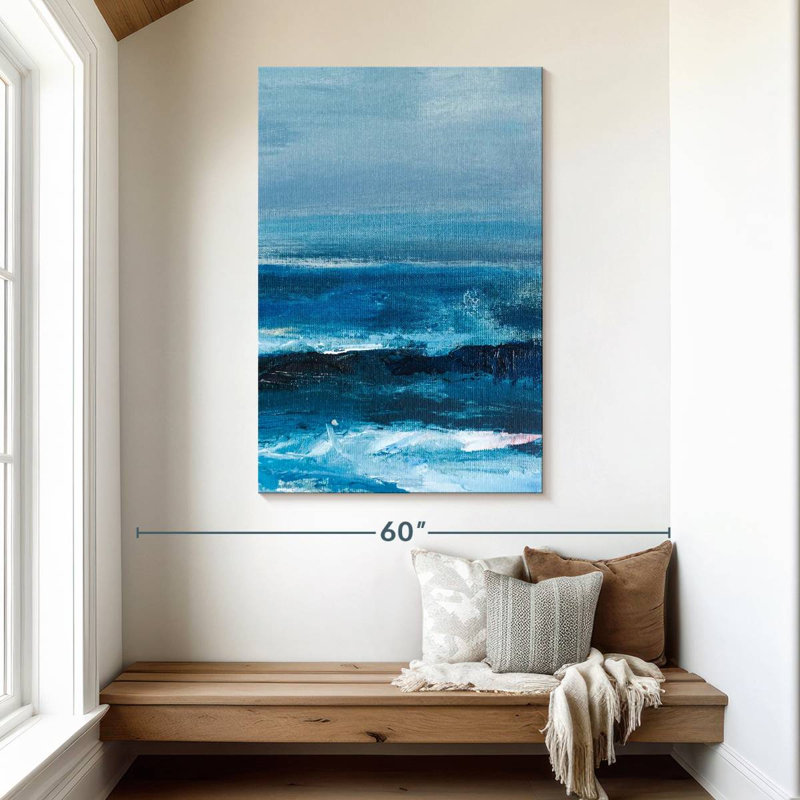 Avery Inverted Horizon Abstract, 48" H x 32" W