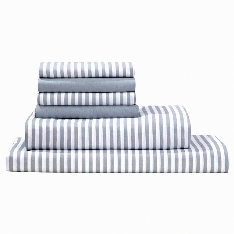 Sunshade Stripe Patio Set - 6 Piece