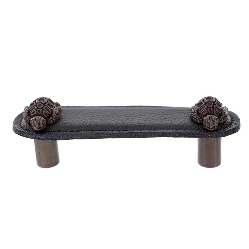 Poignée barre 4 po Pollino, Bronze huilé, 4''