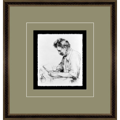 Albert Schweitzer - Cadre photo sur papier