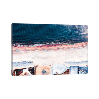 On The Sea Shore by Carmine Chiriaco - Wrapped Canvas Painting