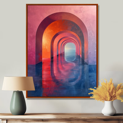 Tunnels d'univers soutenus rose et bleu