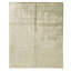 Hand Knotted Wool Area Rug in Silver