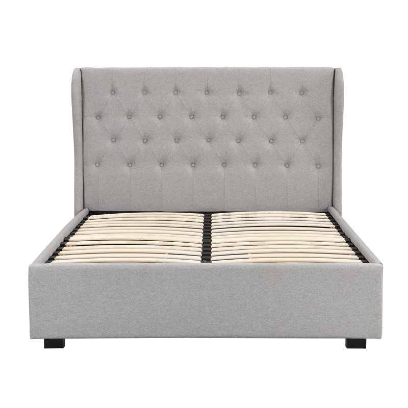 Boulogne Upholstered Storage Bed, Double (4'6)