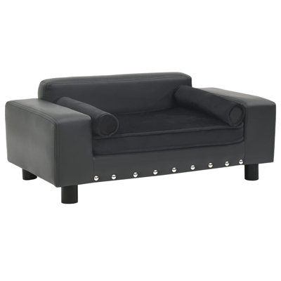 Daryanani Faux Leather Pet Bed