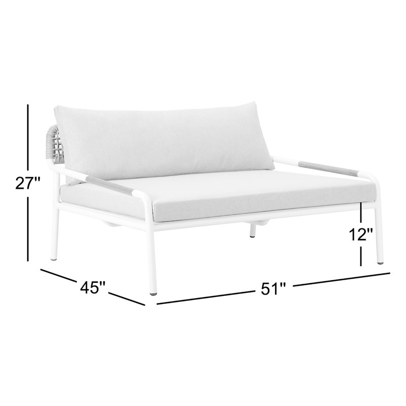 Dean Daybed And Ottoman, Grey