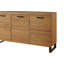 Laimondo Solid + Manufactured Oak Wood 3-Door Sideboard