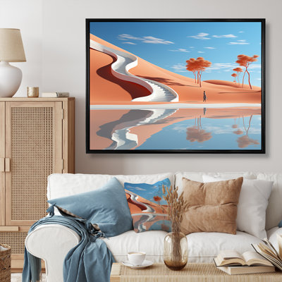 «Escaliers infinis surréels sur toile»