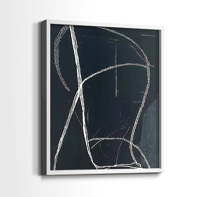 "ABSTRACT Series DCxxxl" par J Paul, Blanc / Blanc