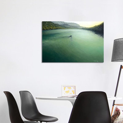 «Quiet Lake» par ColorByFeliks - reproduction de photo sur toile tendue