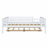 Wood Daybed with Trundle and Fence Guardrails-85954672-85954673