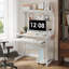 Bureau d'ordinateur 31,5 "avec huche, bureau peu encombrant, table d'étude, table de travail PC-1394730050