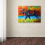 Art mural sur toile tendue - «Rose Moose III 1» de Marion Rose pour décoration de salon, de chambre à coucher ou de bureau - 14 x 19-22070528