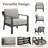 4 - Person Patio Conversation Set With Cushions-1892586786-1892629478