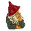 Statue de gnome au soleil qui ne brille pas