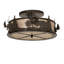 Moose at Dusk 4 - Light Semi Flush Mount