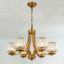 Lustre en cristal moderne 6 lumières Stodola
