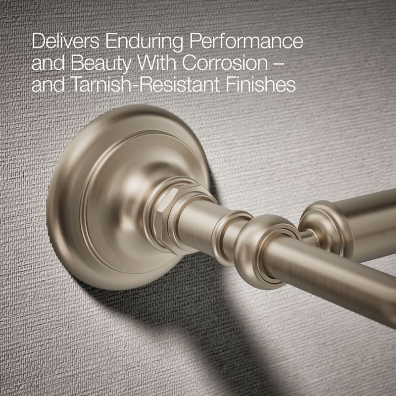 Artifacts® Pivoting Toilet Tissue Holder, Vibrant Brushed Bronze