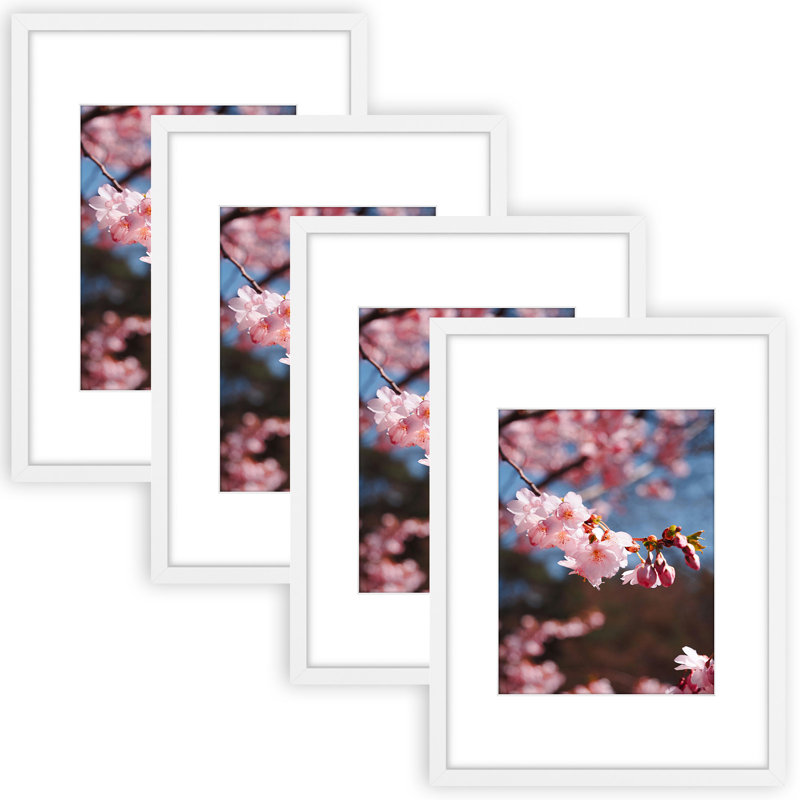 Gallery Matted Frame Set,Wall Mount Display, 16.711" H x 12.755" W x 0.708" D