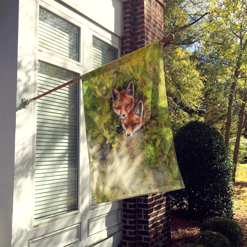 Double Sided Polyester Animal Garden Flag, 28" H x 40" W