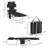 Folding Beach Lounge Chair With Face Hole And Arm Slots, 5-Level Adjustable Sun Lounger Tanning Chair With Pillow-733608129