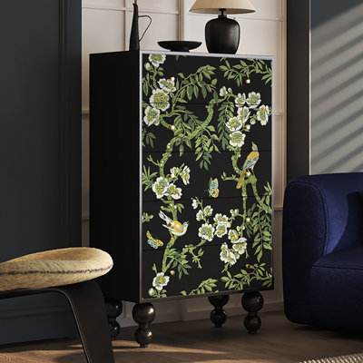 French locker home living room decor cabinet