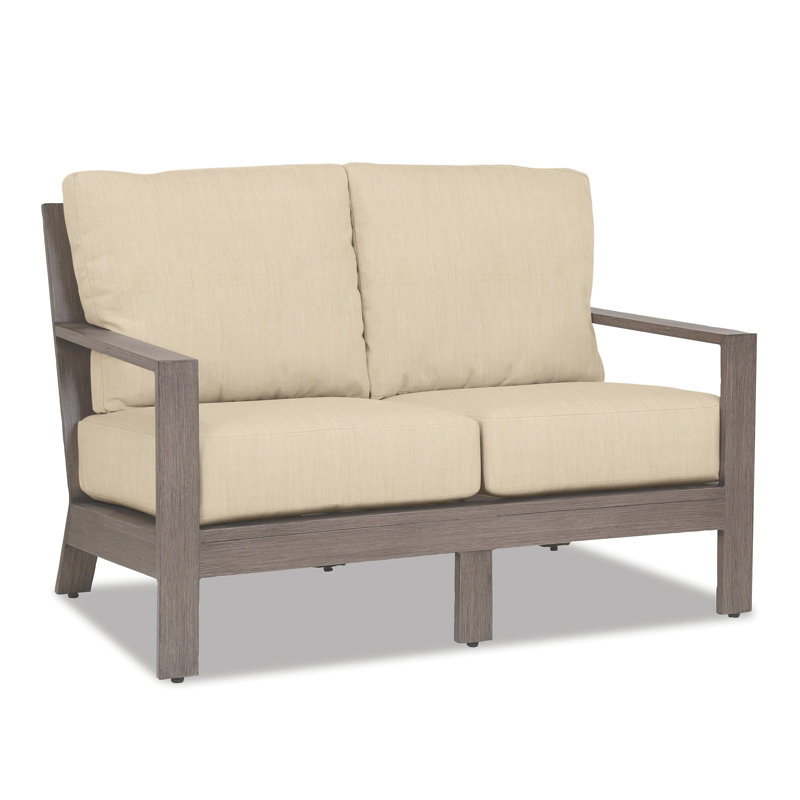 Laguna Outdoor 2 - Seat Loveseat, Canvas Flax Sunbrella®