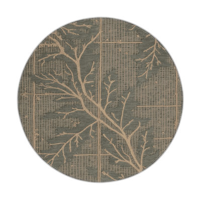 Tapis intérieur et extérieur gris Nature