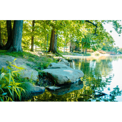 Lac - photographie sur toile tendue