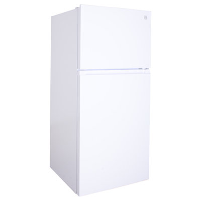 Kenmore 30" 18.2 cu. ft. Garage Ready Top Mount Freezer Refrigerator with Pocket Handle