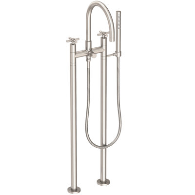 Exposed Tub & Hand Shower Set W/Risers