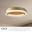 Calix LED Flush Mount-1418705313