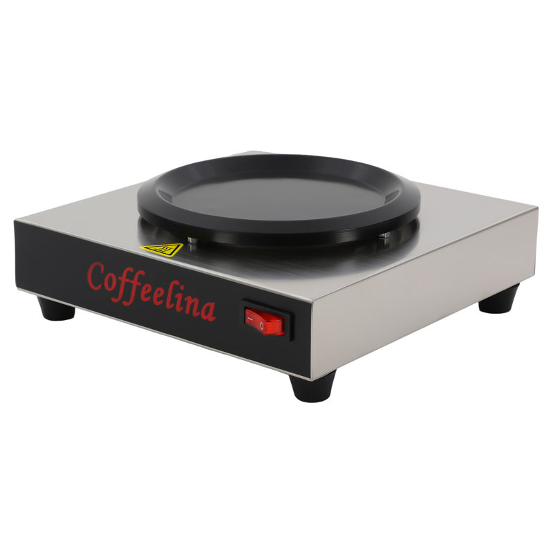 Réchaud portatif électrique commercial pour chauffe-café, réchaud à café