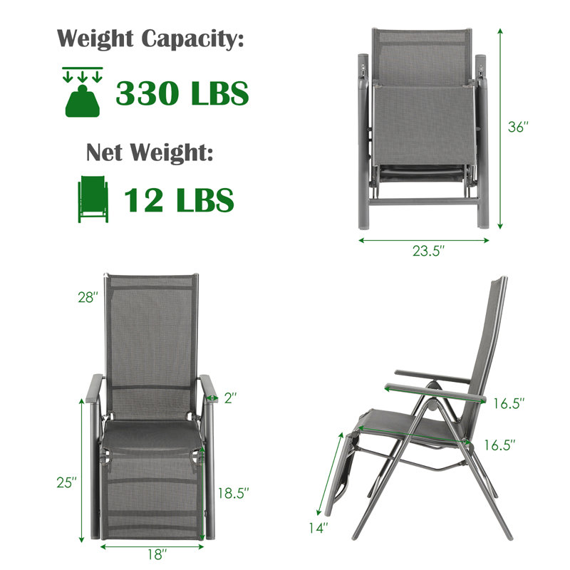 Fauteuil inclinable zéro gravité McKeesport