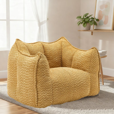 Fauteuil à billes - Fauteuil rembourré doux avec dossier pour le salon et la salle de jeux