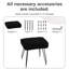 Tabouret de meuble-lavabo 17 po-122126906