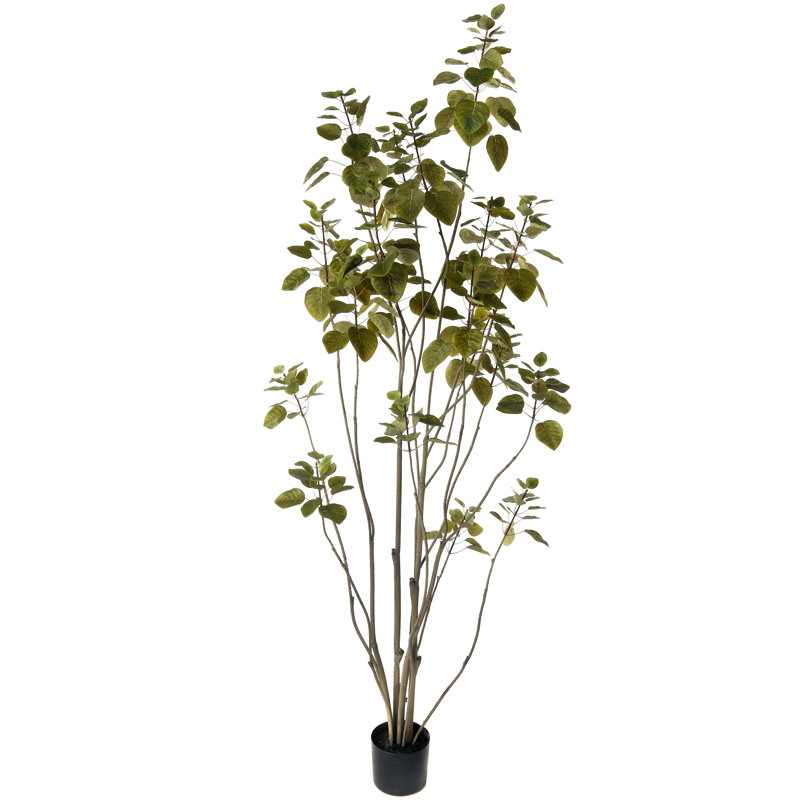 Arbre artificiel 72 '' FUMÉ ARBRE en pot