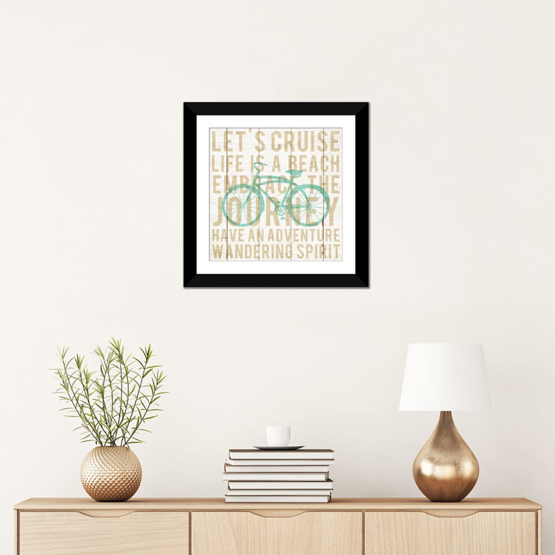 Croiseur II par Michael Mullan - Estampe numérique sur toile tendue avec châssis, H 16 po x l 16 po x P 1 po, Blanc