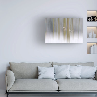 Art mural sur toile tendue - Huib Limberg «Wintermorn» pour décoration de salon, de chambre à coucher ou de bureau - 30 x 47