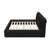 King Size Upholstered Platform Bed-920182918-920182913