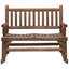 Chaise berçante en bois 2 personnes-1425702087