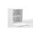 Hello Kitty SlayStation Duet Vanity Desk with Two Levels of Interior Shelves, Makeup Vanity Table with Glass Top-1712892628
