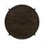 Table basse ronde en bois massif-1281370361