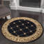 Tapis oriental noir / or Clarence-20963838