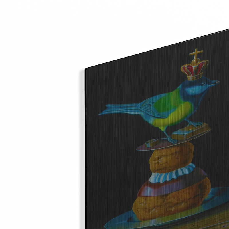 «The Tit And The Pastry» par Valery Vecu Quitard, H 16 po x l 12 po